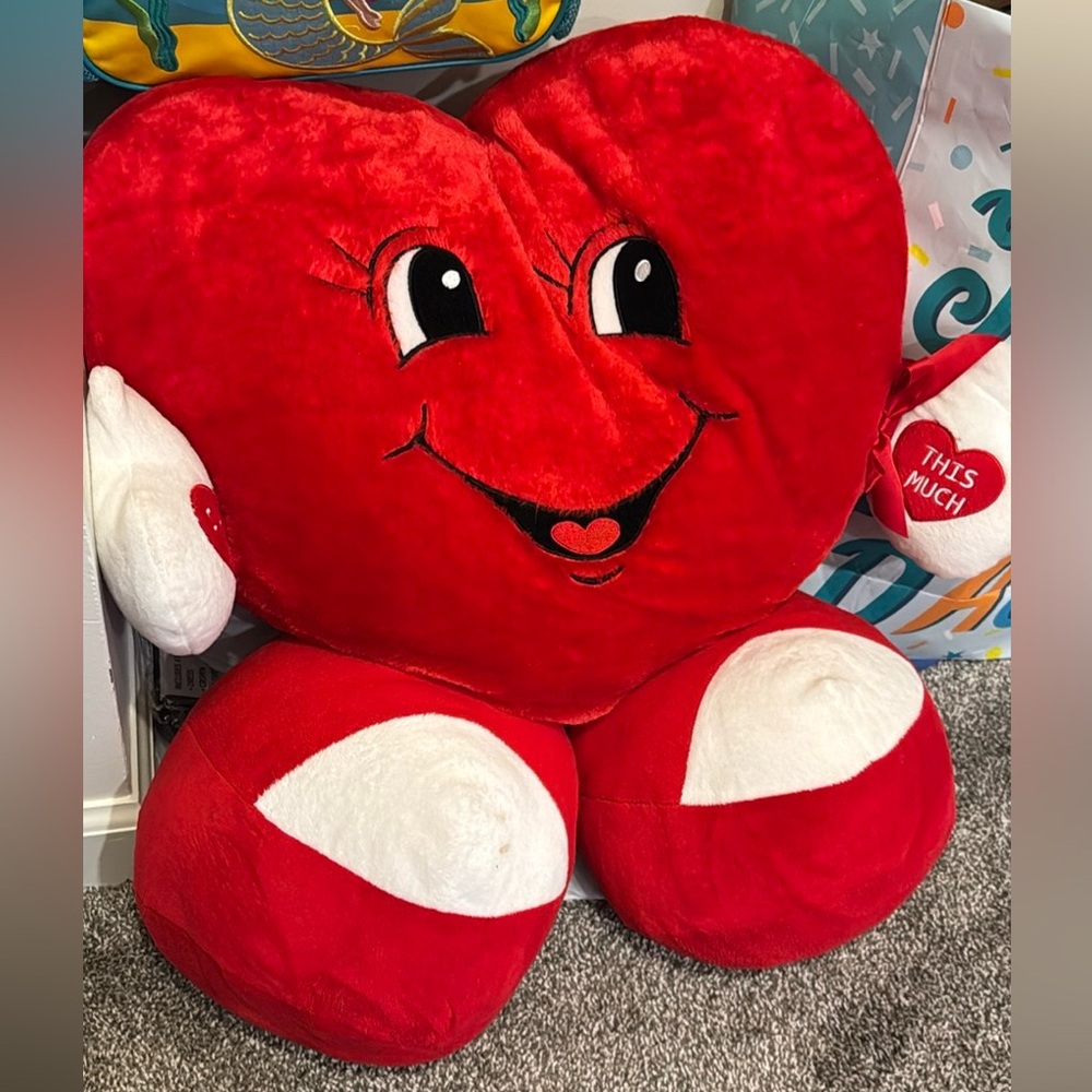 Big heart shape squishy